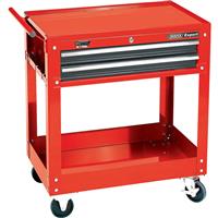 Draper Expert 2 Level Tool Trolley with Two Drawers Steel