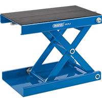 Draper Motorcycle Scissor Stand with Pad 450kg Rubber