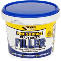 Everbuild Fine Surface Ready Mixed Filler 600g in White