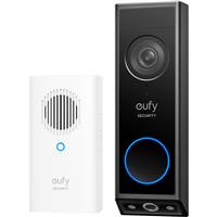 Eufy Video Doorbell E340 Kit Battery & Wired (bundle with Edge HomeBase Mini) in Black