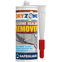 Safeguard Dryzone Silicone Sealant Remover 150ml in Amber Rubber/Steel