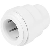 JG Speedfit Stop End 22mm in White Plastic