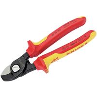 Knipex VDE Fully Insulated Cable Shears 165mm Steel