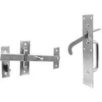 Suffolk Latch Plated in Zinc