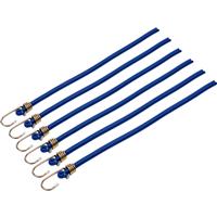 Olympia Tools Heavy Duty Bungee Cord Set 900mm (351/2") (6 Pack) in Blue