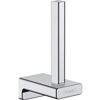 Hansgrohe AddStoris Spare Roll Holder in Chrome Metal