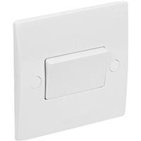 Axiom 10A Low Profile Fan Isolator in White Plastic