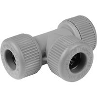 Unbranded Equal Tee 22mm (10 Pack) in Grey