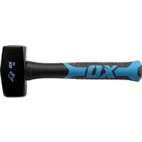 OX Trade Fibreglass Handle Club Hammer 4lb Steel