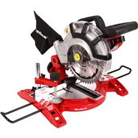 Einhell TC-MS 2112 1600W 210mm Single Bevel Mitre Saw 230V in Red Plastic