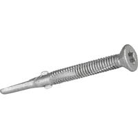 TechFast Heavy Duty Self Drilling Torx Roof Screw 5.5 x 85mm (100 Pk) in Silver Steel