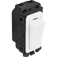 Wessex Electrical Wessex Grid Switch Intermediate in White Plastic