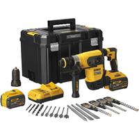 DeWalt 54V XR Flexvolt 4kg/32mm SDS-Plus Multi Drill 2 x 9.0Ah in Yellow