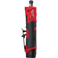 Milwaukee M12 FUEL Straight Die Grinder 1 x 4.0Ah & 1 x 2.0Ah Rubber