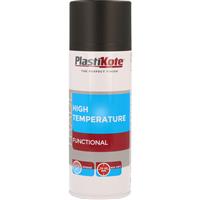 Plastikote High Temperature Spray Paint 400ml in Black