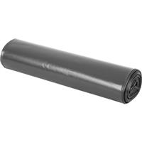 Unbranded Heavy Duty Rubble Sack 60L 535mm x 820mm Roll (10 Pack) in Black Polythene