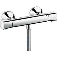 Hansgrohe Ecostat Thermostatic Bar Shower Valve in Chrome Brass