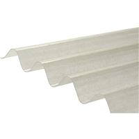 Unbranded Polyester Corrugated Sheet 2m x 950mm 5pk 2m x 950mm (5 pack)