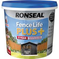 Ronseal Fence Life Plus 5L in Charcoal Grey