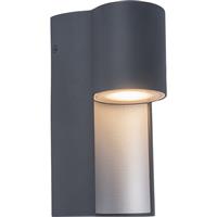 Lutec Urban IP54 Wall Light GU10 Max 35W in Dark Grey Aluminium