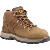 CAT Men's erpillar Exposition Hiker Waterproof Safety Boots in Brown