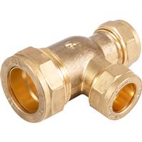 Made4Trade Compression Reducing Tee 22 x 15 x 15mm in Gold