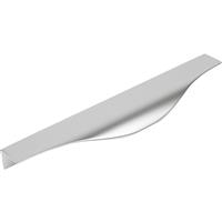 Hafele Noma Wrap Handle Bright Anodised 256mm in Silver Aluminium