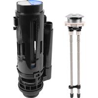 Fluidmaster Mechanical Dual Flush Valve 2" outlet in Black