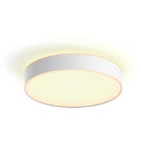 Philips Hue Devere LED Smart Bathroom Ceiling Light 2450lm 19.2W Medium in White Aluminium