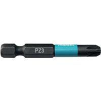 Makita Impact Rated Bit PZ3 x 50mm (2 Pack) in Black