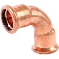 Made4Trade Press Fit Equal Elbow Gas 15mm in Copper