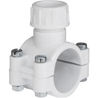 Unbranded Overflow Adaptor Kit in White Rubber