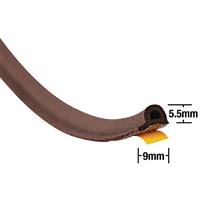 Stormguard EPDM Weatherstrip P Profile 15m in Brown Rubber