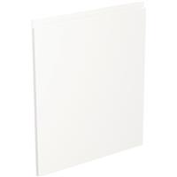Kitchen Kit Flatpack J-Pull Appliance Door Super Gloss 715x596mm in White Mdf