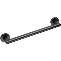 Metlex Matt Grab Bar 450mm in Black Stainless Steel