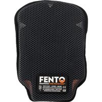 Fento Pocket Safety Knee Pads Inserts Black/ (2 Pack) in Orange Foam
