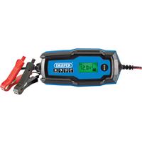 Draper 12V/4A Smart Charger and Battery Maintainer 12V/4A