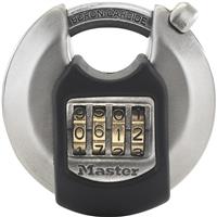 Master Lock EXCELL Combination Disc Padlock 70 x 10 x 16mm CS in Silver Stainless Steel