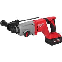Milwaukee M18BLHACD-402X Brushless 26mm SDS-plus D-Handle 2 x 4.0Ah in Red