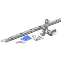 BPC Fixings Wall Starter Pack BS EN 10088-2 in Chrome Stainless Steel