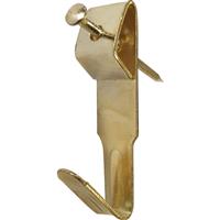 Brass Plated Picture Hooks 25 Piece Medium in Gold