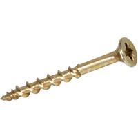 Tite-Fix MDF-Tite Tri-Lock Pozi Screw 3.9 x 40mm (200 Pack) in Gold