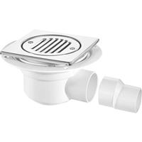 McAlpine TSG50T6SS Stainless Steel Shower Gully With Removable Grid 150mm