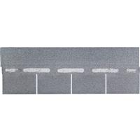 Unbranded Shingles Square Dark Grey 1000 x 340mm PK16 2.38m2 Bitumen