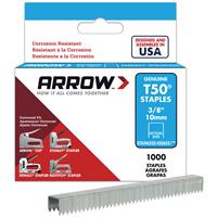 Arrow T50 Series Staples 10mm (1000 Pack) in Stainless Steel Plastic