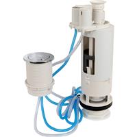 Wirquin Macdee Pneumatic Dual Flush Valve in White