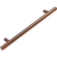 Kitchen Kit Handle Antique T Bar (2 Pack) in Copper