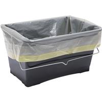 Ciret Recycled Scuttle Liners 15L (20 Pack) in Clear 100% Recycled Plastic