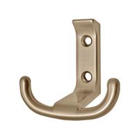 Modern Double Hook Satin in Nickel