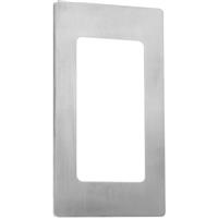 Proofvision PV10 Toothbrush Charger Plate in Brushed Steel